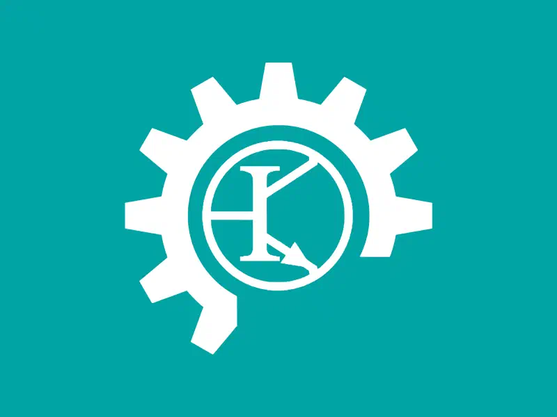 The TinkerSoc logo: a gear wrapped around a transistor symbol