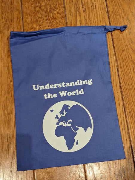 Bag with iron on vinyl