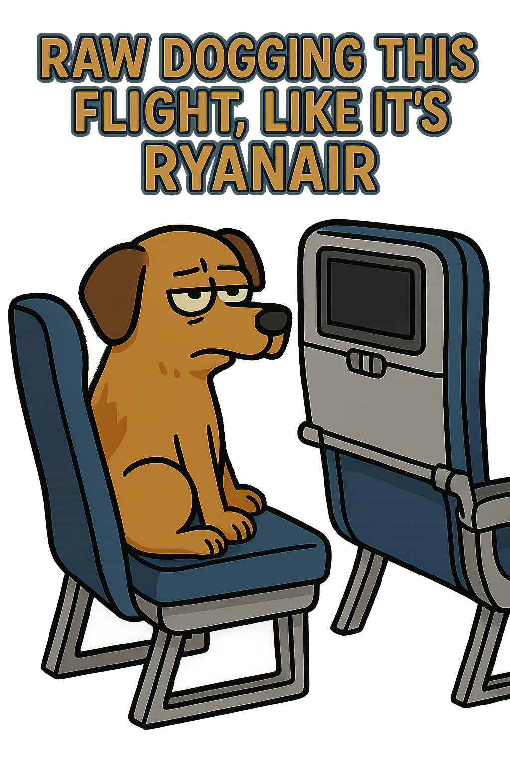 Rawdog Sticker