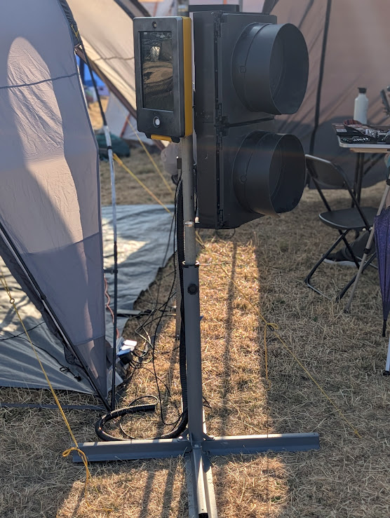 The Beg Button at EMF